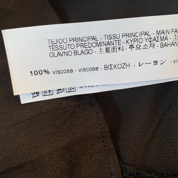 NWT Zara Trafaluc Collection black slip top S - Picture 6 of 6